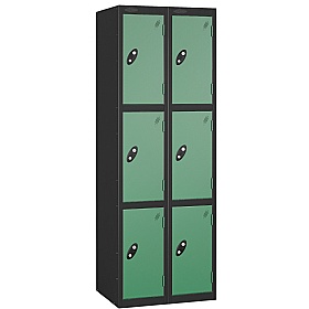 Equinox Black Antibacterial Lockers