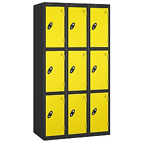 Equinox Black Antibacterial Lockers