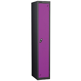 Equinox Black Antibacterial Lockers - Hasp & Stapl