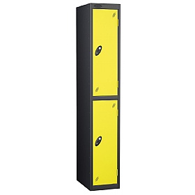 Equinox Black Antibacterial Lockers - Hasp & Stapl