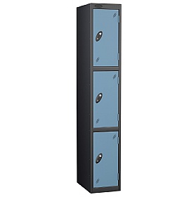 Equinox Black Antibacterial Lockers - Hasp & Stapl