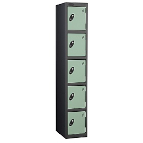 Equinox Black Antibacterial Lockers - Hasp & Stapl