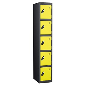 Equinox Black Antibacterial Lockers - Hasp & Stapl
