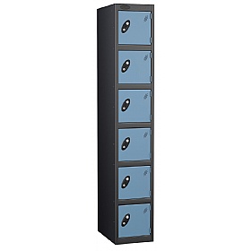Equinox Black Antibacterial Lockers - Hasp & Stapl