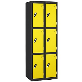 Equinox Black Antibacterial Lockers - Hasp & Stapl