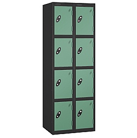 Equinox Black Antibacterial Lockers - Hasp & Stapl