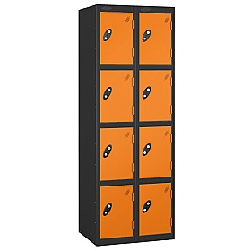 Equinox Black Antibacterial Lockers - Hasp & Stapl