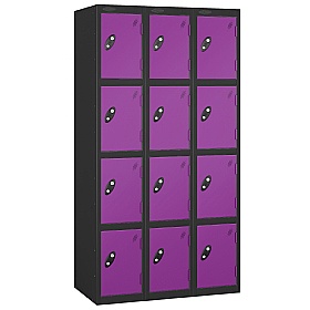Equinox Black Antibacterial Lockers