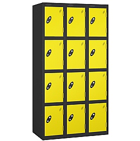 Equinox Black Antibacterial Lockers - Hasp & Stapl