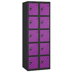 Equinox Black Antibacterial Lockers - Hasp & Stapl