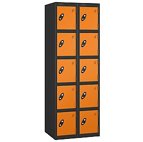 Equinox Black Antibacterial Lockers - Hasp & Stapl