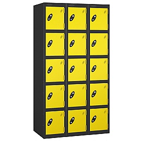 Equinox Black Antibacterial Lockers