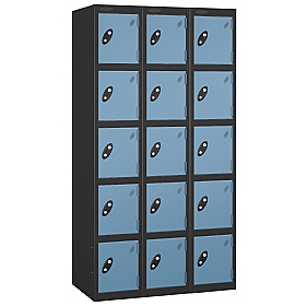 Equinox Black Antibacterial Lockers