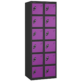 Equinox Black Antibacterial Lockers