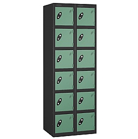 Equinox Black Antibacterial Lockers - Hasp & Stapl