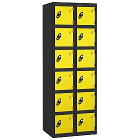 Equinox Black Antibacterial Lockers - Hasp & Stapl
