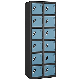 Equinox Black Antibacterial Lockers - Hasp & Stapl