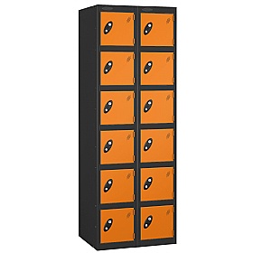 Equinox Black Antibacterial Lockers - Hasp & Stapl