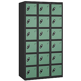 Equinox Black Antibacterial Lockers - Hasp & Stapl
