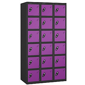 Equinox Black Antibacterial Lockers - Hasp & Stapl