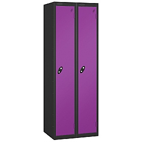 Equinox Black Antibacterial Lockers - Hasp & Stapl