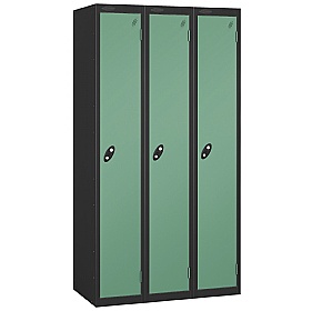 Equinox Black Antibacterial Lockers - Hasp & Stapl