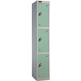Equinox Silver Antibacterial Lockers