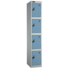 Equinox Silver Antibacterial Lockers