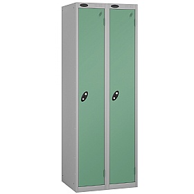 Equinox Silver Antibacterial Lockers