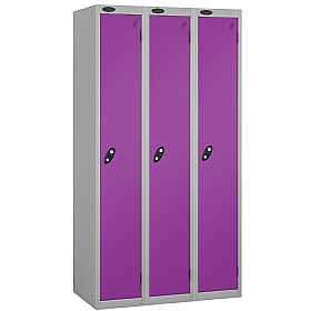 Equinox Silver Antibacterial Lockers