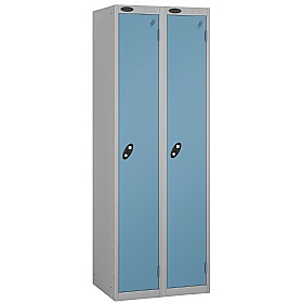 Equinox Silver Antibacterial Lockers