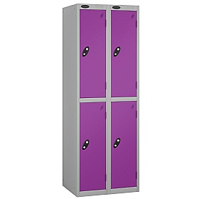 Equinox Silver Antibacterial Lockers - Hasp & Stap