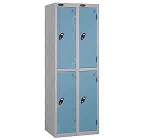 Equinox Silver Antibacterial Lockers - Hasp & Stap