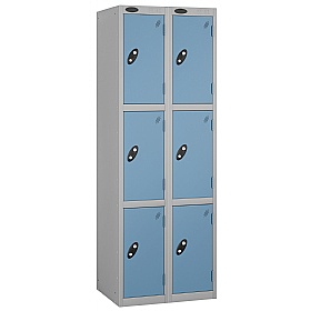 Equinox Silver Antibacterial Lockers
