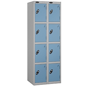 Equinox Silver Antibacterial Lockers - Hasp & Stap