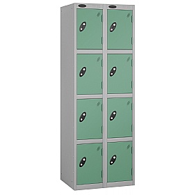 Equinox Silver Antibacterial Lockers