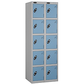 Equinox Silver Antibacterial Lockers - Hasp & Stap