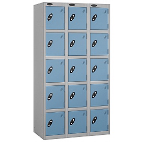 Equinox Silver Antibacterial Lockers - Hasp & Stap