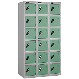 Equinox Silver Antibacterial Lockers - Hasp & Stap