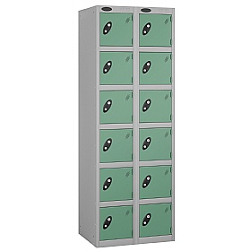 Equinox Silver Antibacterial Lockers