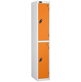 Equinox White Antibacterial Lockers - Hasp & Stapl