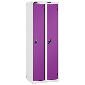 Equinox White Antibacterial Lockers - Hasp & Stapl