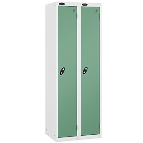 Equinox White Antibacterial Lockers