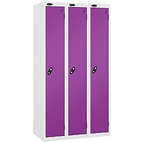 Equinox White Antibacterial Lockers