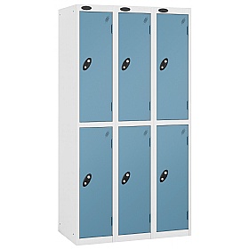 Equinox White Antibacterial Lockers