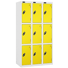 Equinox White Antibacterial Lockers - Hasp & Stapl