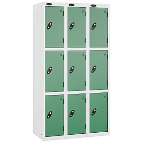 Equinox White Antibacterial Lockers