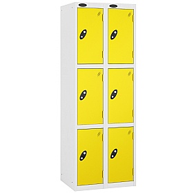 Equinox White Antibacterial Lockers