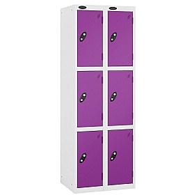 Equinox White Antibacterial Lockers