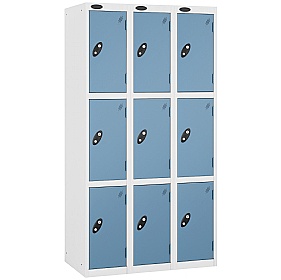 Equinox White Antibacterial Lockers